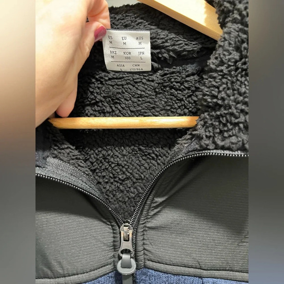 New Balance Navy and Black Full Zip Sweater Fleece Men’s Medium New with Tags - Picture 13 of 16